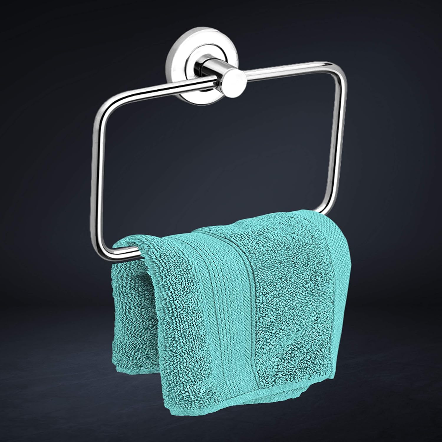 Stainless Steel Towel Hanger for Wash Basin/Towel Ring/Napkin Holder for Bathroom/Towel Holder/Bathroom Accessories