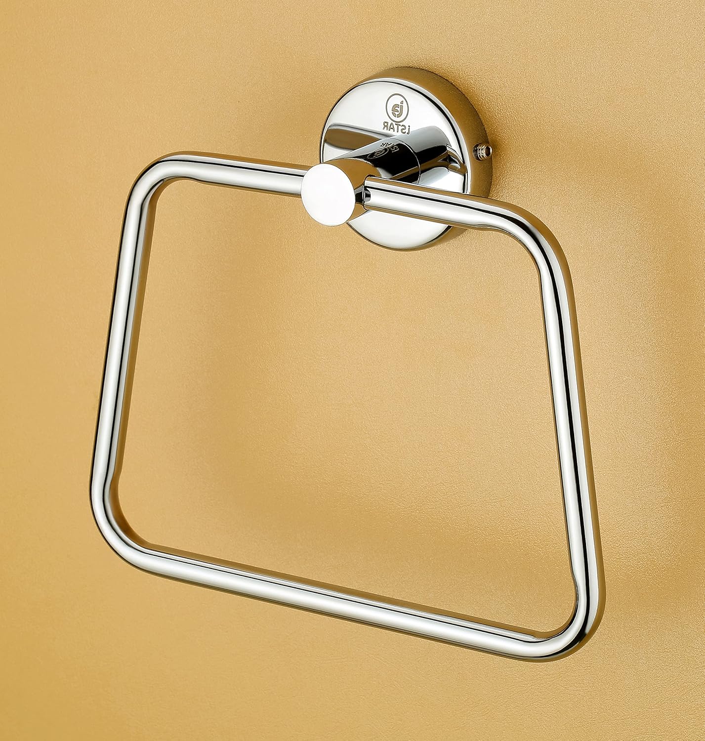 pack of 2 Stainless Steel Towel Ring/Napkin Ring/Towel Stand for Bathroom Towel Holder with Chrome Finish