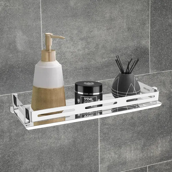 12 Inch Multi Purpose Wall Mounted Bath Shelf Organizer L Kitchen Shelf L Bathroom Shelf And Rack I Bathroom Accessories